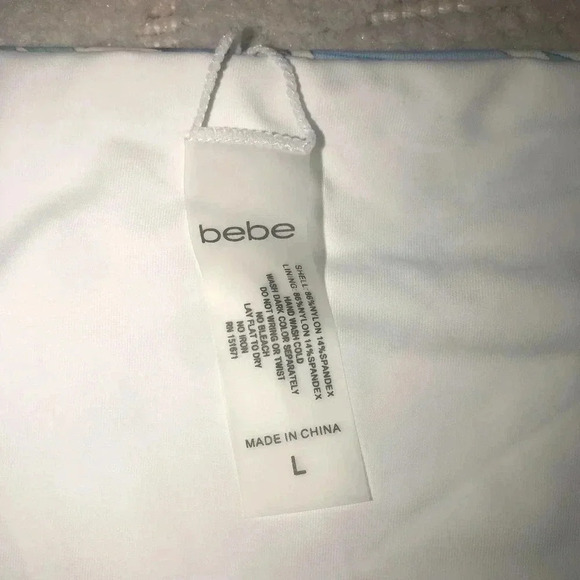 Bebe pastel tropical print bikini - Picture 3 of 5